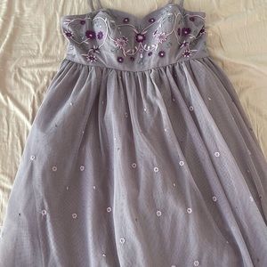ModCloth “Couth and Charismatic” Midi Dress, Lilac